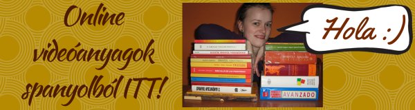 Spanyol online tananyag