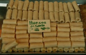 a szent csontok, azaz a huesos de santo